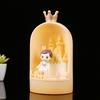 Light Star Night Resin Craft Princess And Prince Figure Room Gift Decoration