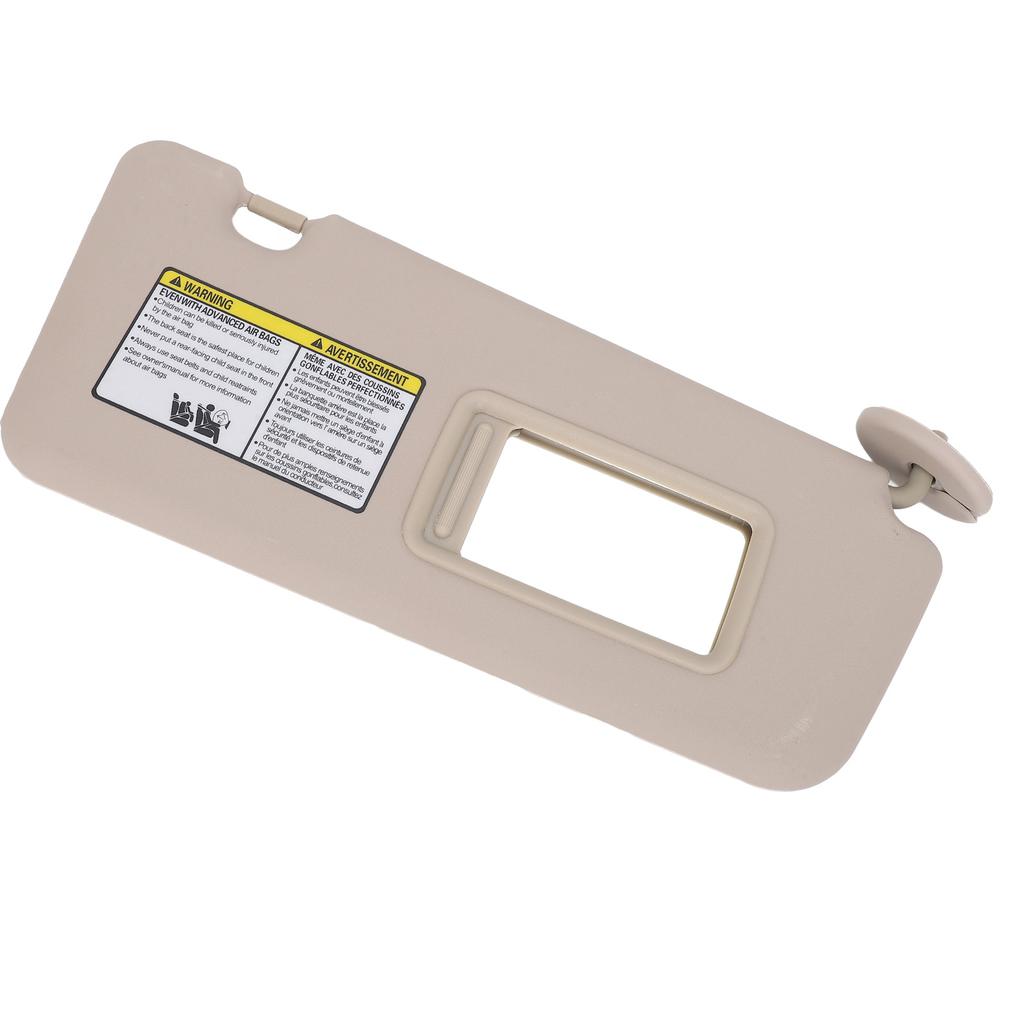 Front Right Passenger Side Sun Visor with Makeup Mirror Sun Blocking Elegant for RAV4 2004 To 2005