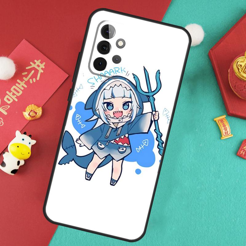 Gawr Gura Hololive Anime Case For Samsung Galaxy A56 A36 A26 A16 A06 A13 A33 A53 A15 A35 A55 A34 A54 A12 A32 A52 A17