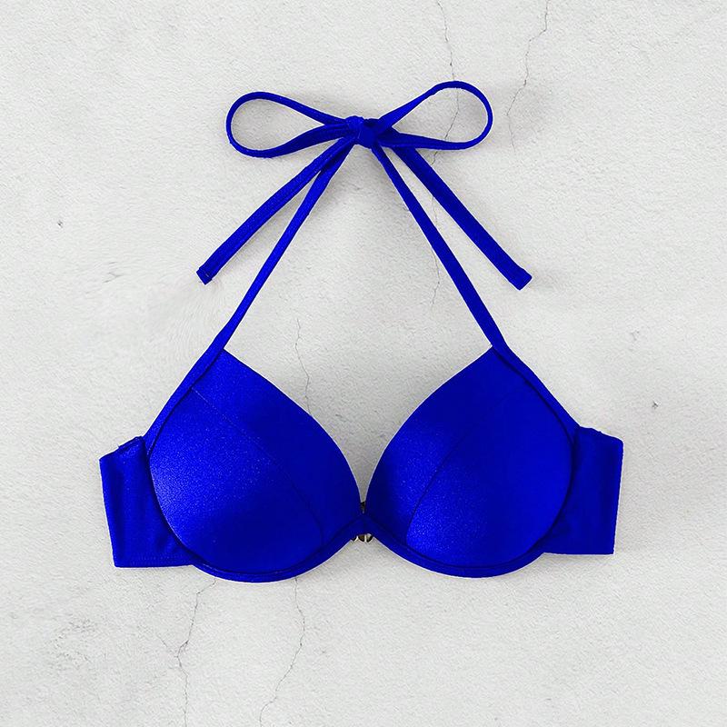 2025 European & American Lace-up Bikini Set: Women's Sexy One-Piece & Two-Piece Swimwear for Beach & Hot Springs