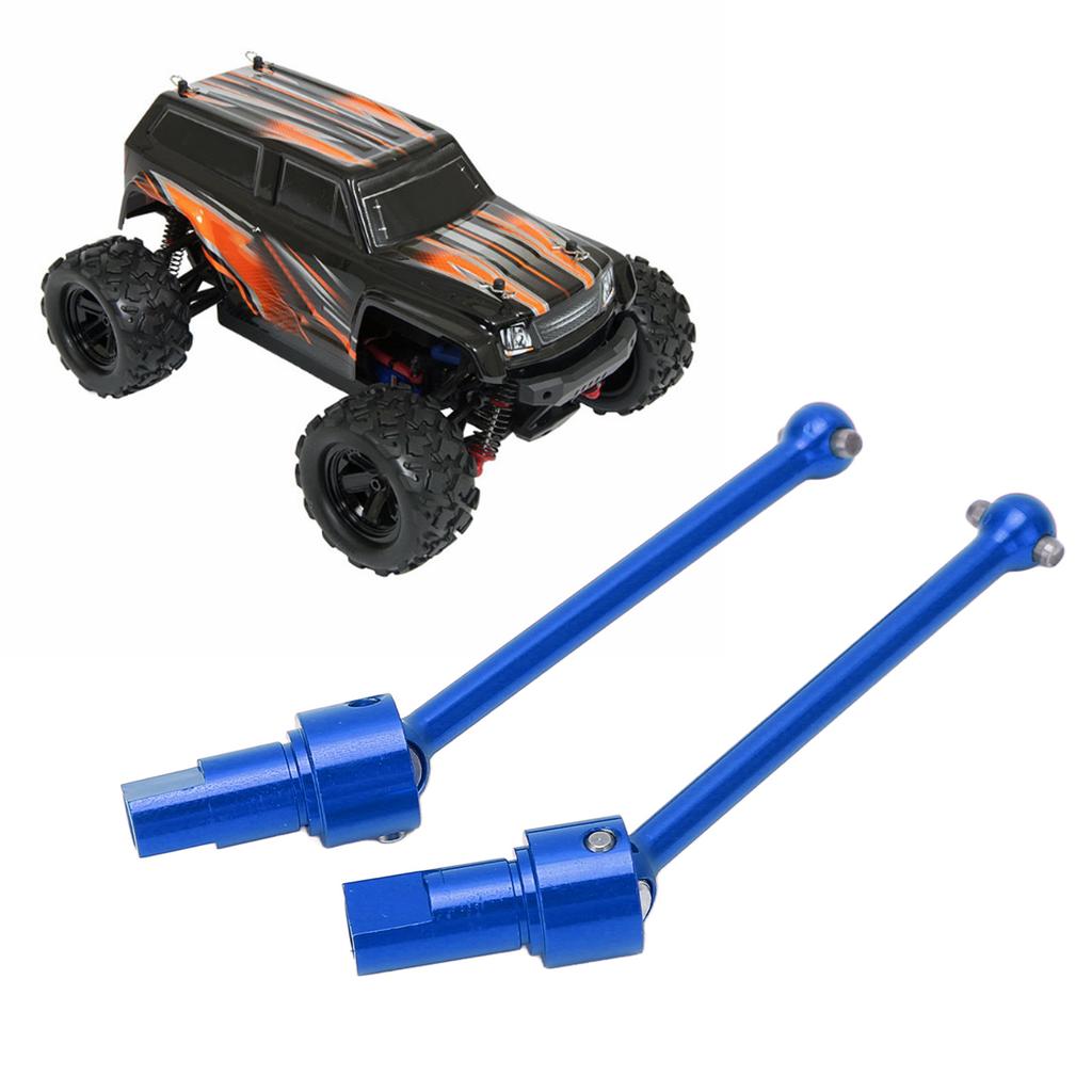 2 Pcs Front Rear Drive Shaft Aluminium Alloy RC CVD Front Rear Drive Shaft for   Latrax Teton 1Celsius18 Car