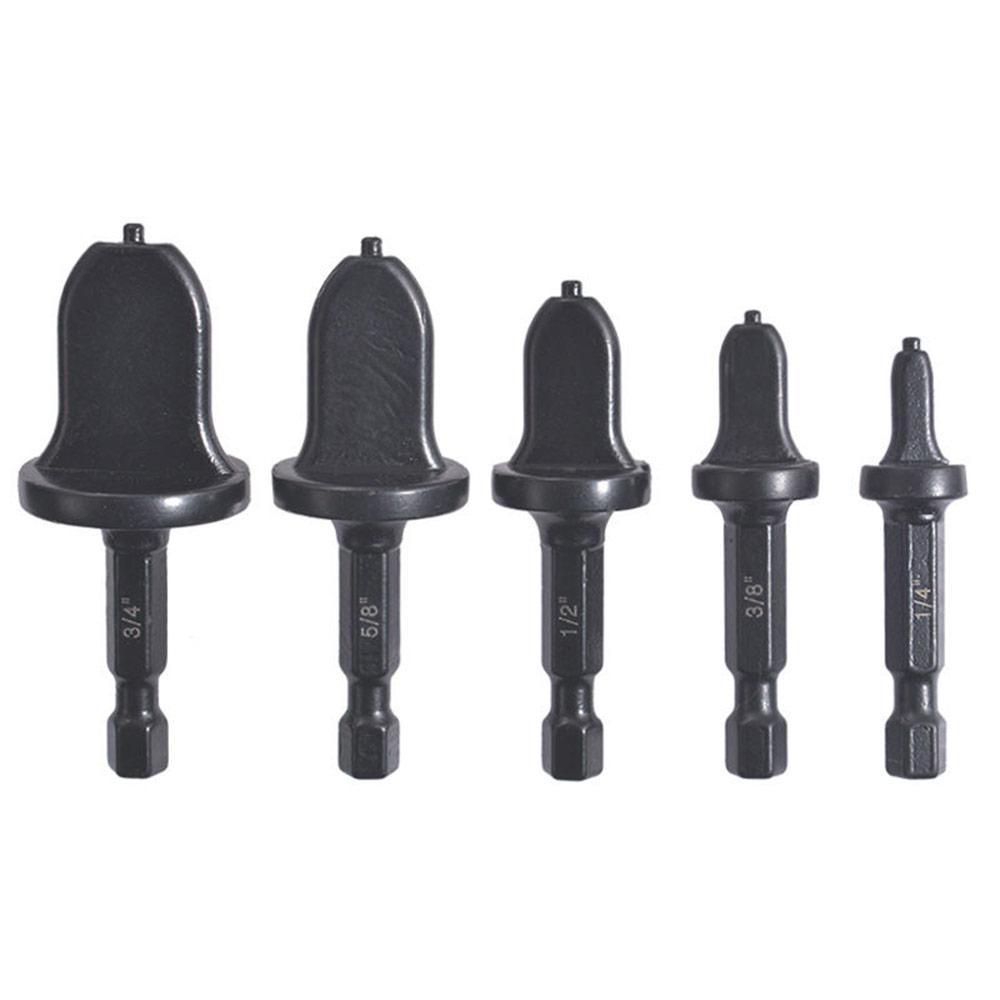 Copper pipe expansion drill bit set 1/4 inch air conditioner refrigerator copper pipe special installation tool pipe expander