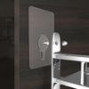 5Pcs Acrylic Self Adhesive Screw Stickers No Need to Punch Holes Wall Hook Towel Coat Hooks