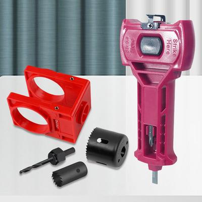 Door Latch Installation Kit Door Latch Mortise Tool Ball Lock Hole Opener for Accurate Chiseling and Scoring