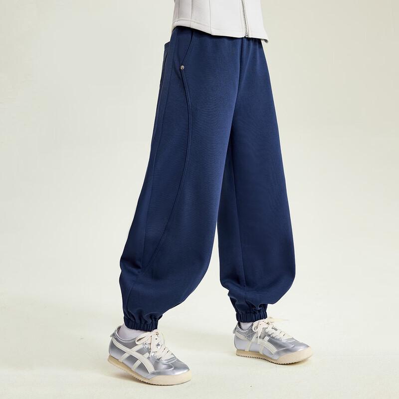 Calças de Jogging Esportivas para Uniforme Escolar de Meninas