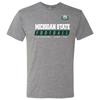 Michigan State Spartans Stagione 125 Maglietta Calcio Triblend Inclinata - Premium Htr