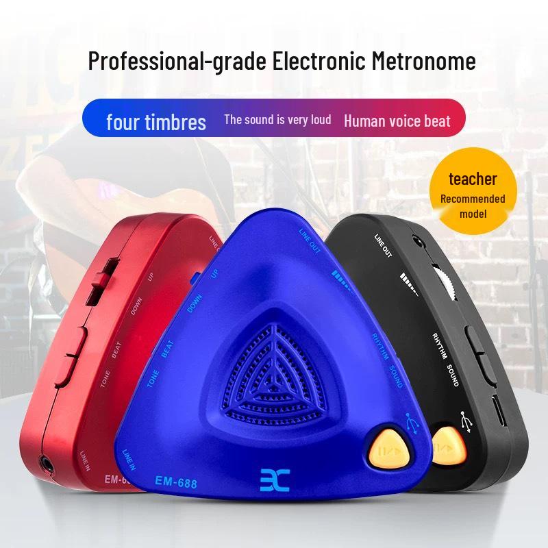 Yinuo EM-688 Electronic Vocal Metronome for Piano, Guitar, Drums, Guzheng, and Violin