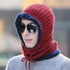 Glen Neck Warmer Fur Hat (Wine)/Winter Hat