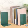 2Pcs Book Stand Metal Book Ends L-shaped Stable Support Non-slip Space-saving Easy To Clean Book Stand Tidy Desktop Accessory
