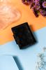 Women's Leather Wallet 42329-MKR-4423 Black