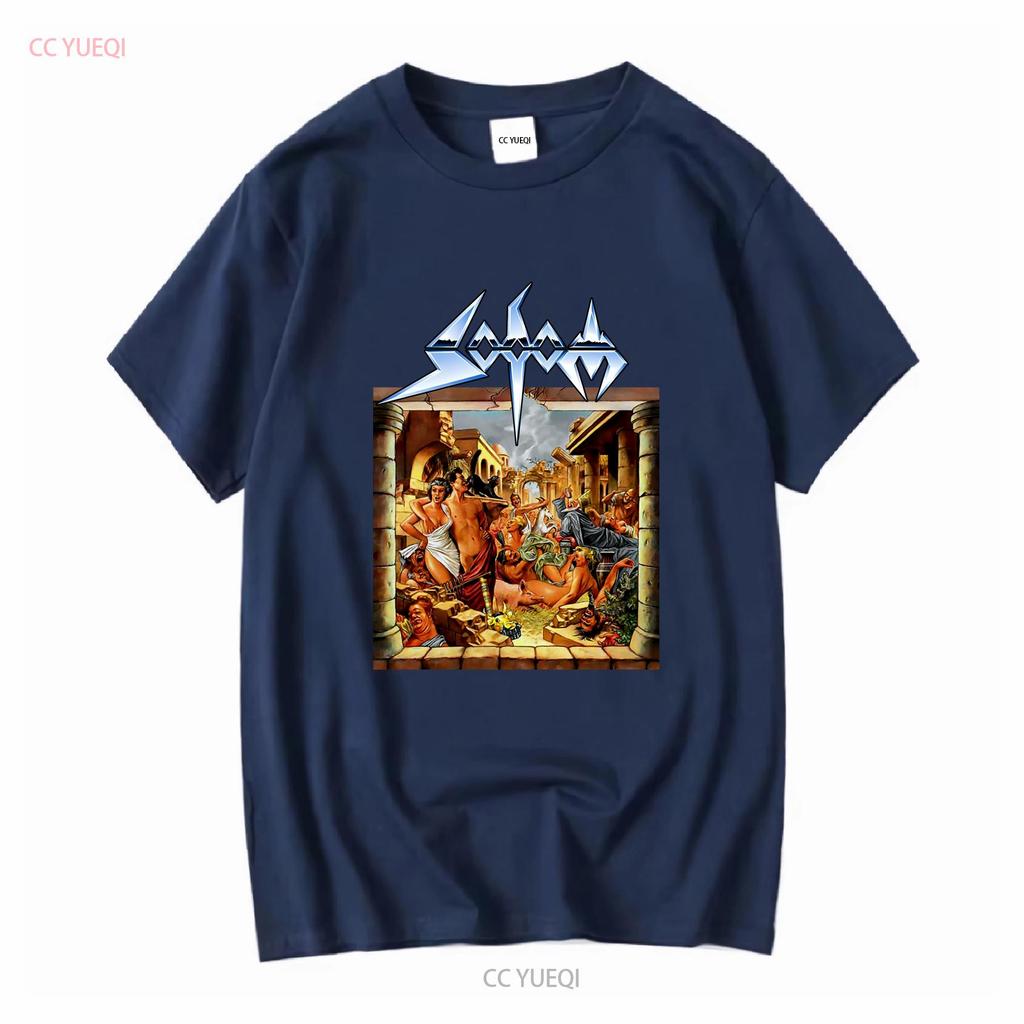 Mortal Way Of Live Sodom T Shirt Cotton All size S 5XL CB574 vintage Washed Slightly Breathable Soft Top For Everyday Wear