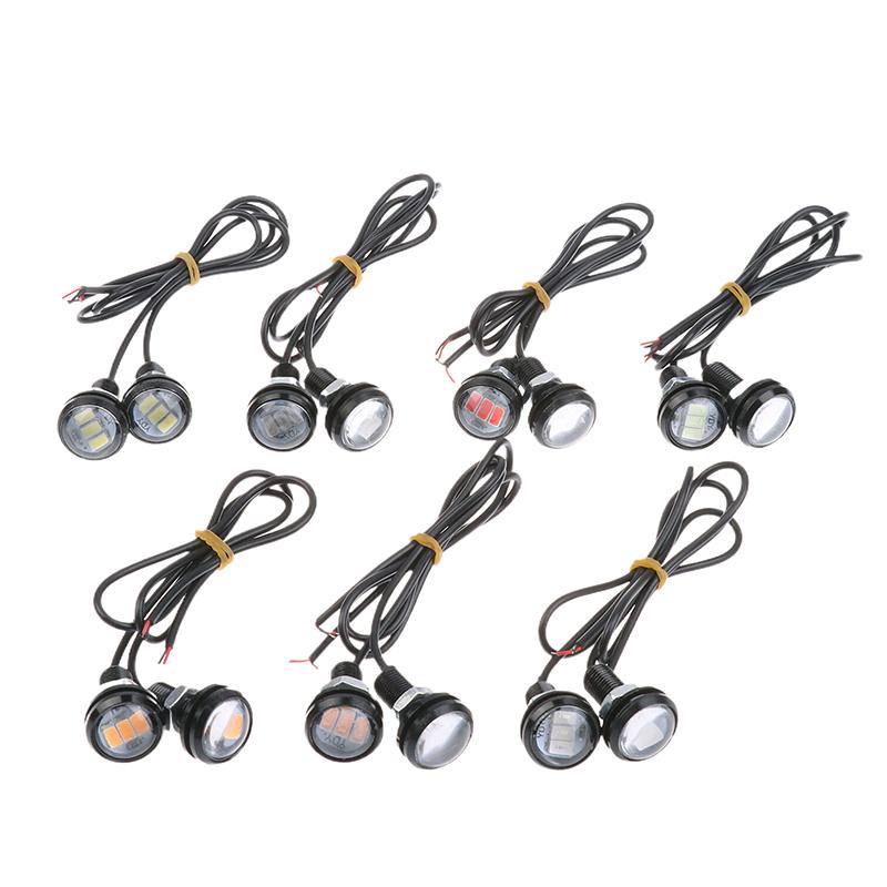 Automobil LED Adleraugen Lichter Rückfahrscheinwerfer Kennzeichenleuchten Motorrad Blinker Bremslichter