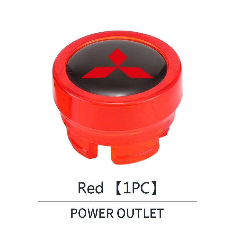 gjbf4 Car Cigarette Lighter Cover DustProof Cover Dustproof Cap Plug For Mitsubishi Outlander Pajero Sport Lancer ASX L200 Eclip