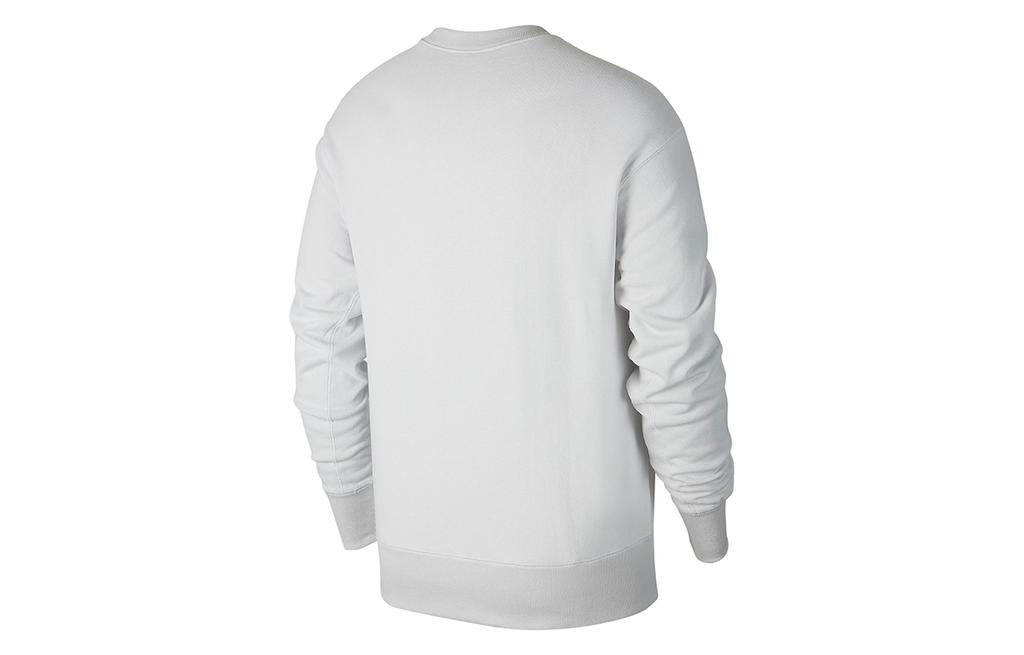 Nike Sweatshirts Men's Gray Crew Neck Moderate Regular DA0022-025