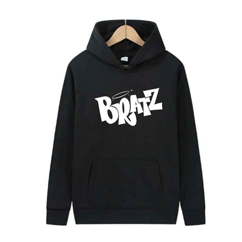 Trendige Vielseitige Hoodies Retro Kapuzenpullover Langarm Sweatshirts Mode Y2k Stil Unisex Streetwear Print Oberteile
