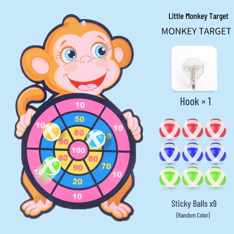 Children's Sticky Target Ball Dartboard: Parent-Child Interactive Educational Toy