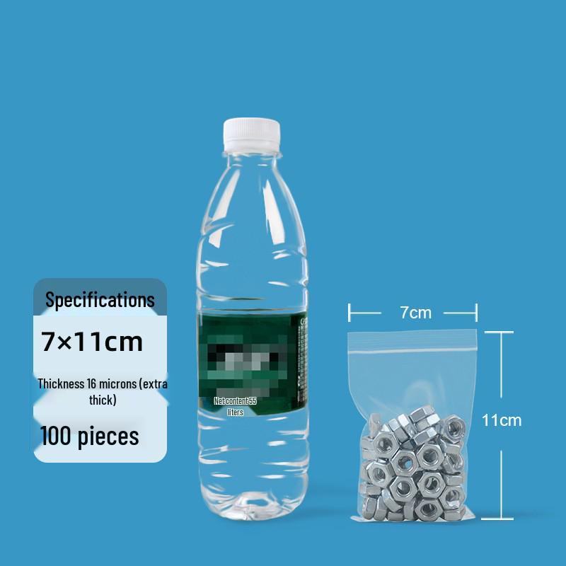 Cross-border Exclusive Multi-spec Food-Grade Ziplock Bags
