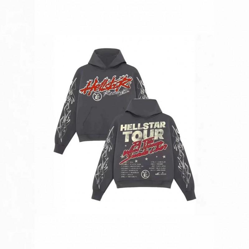 Y2K Streetwear Hoodie Men - Oversized Punk Harajuku Style Printed Sweatshirt 2026