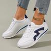 Women's Casual Low Top Sneakers Lightweight Breathable Athletic Shoes for Walking Running and Everyday Wear with Lace Up Closure