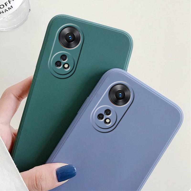 For Cover OPPO Reno 8T Case for Reno 8T Liquid Silicone Phone Case Candy Colors Matte Bumper Shockproof Full Protective Soft Cover for Reno8 T Reno 8T