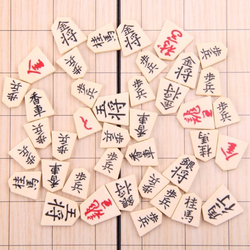 Portable Board Game: Foldable Magnetic Japanese Shogi,A Strategic Family & Party Game, Ideal for Gatherings and Travel