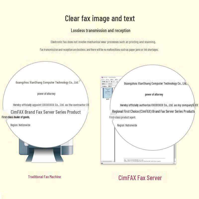 CimFAX Paperless Network Fax Server