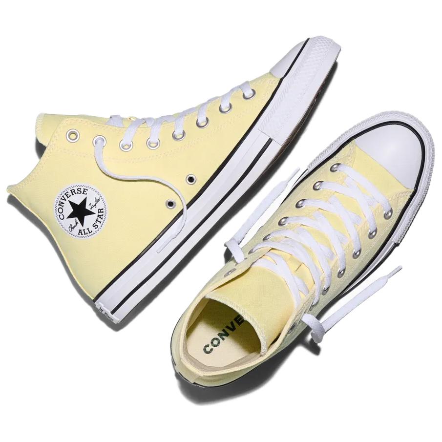 Converse Chuck Taylor All Star Scarpe Comode Versatili in Tela Sneakers Unisex Giallo A18094C