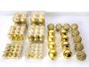 Christmas Luxury Set of Christmas Tree Gorgeous and Perfect for Christmas Beautiful Gold Ball Christmas DIY E-Fly Ornaments, 100, Ornaments, Stylish,