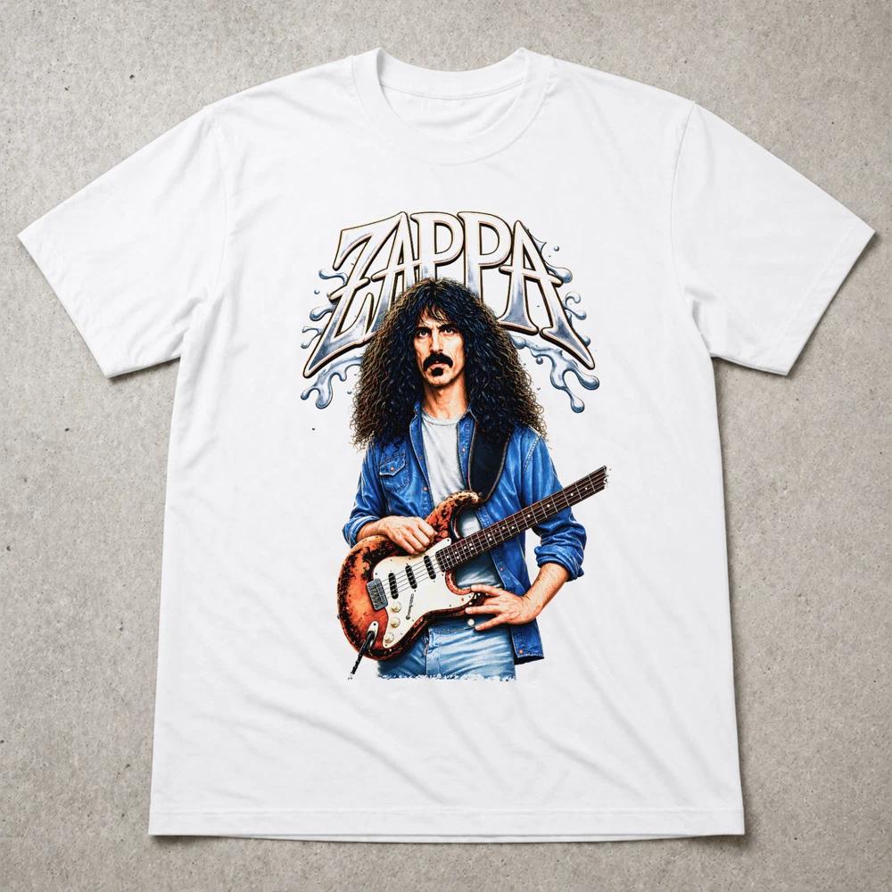 Frank Zappa T Shirt Classic Rock Guitar Legend Music Fan Tee Adults Kids 2XL