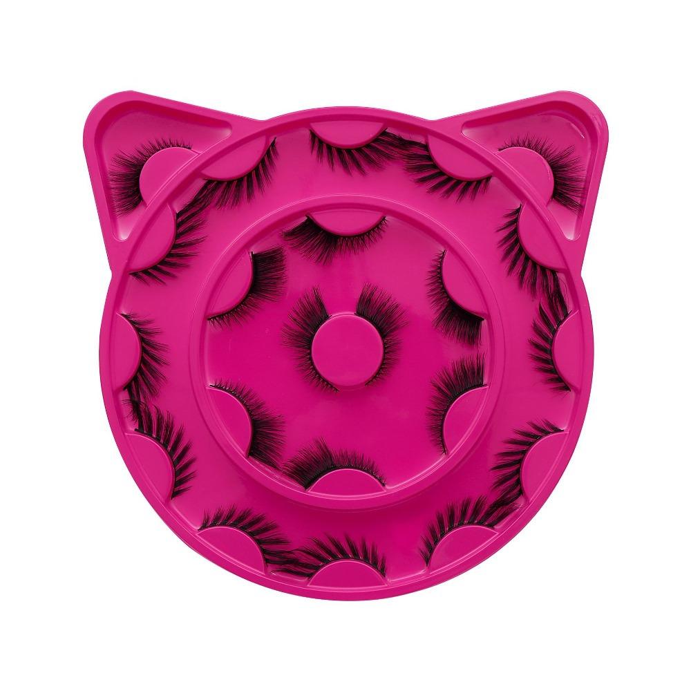 

11 Pairs Fluffy and Soft Faux Mink Eyelash Handmade Fox False Eyelashes Eyelash Extension