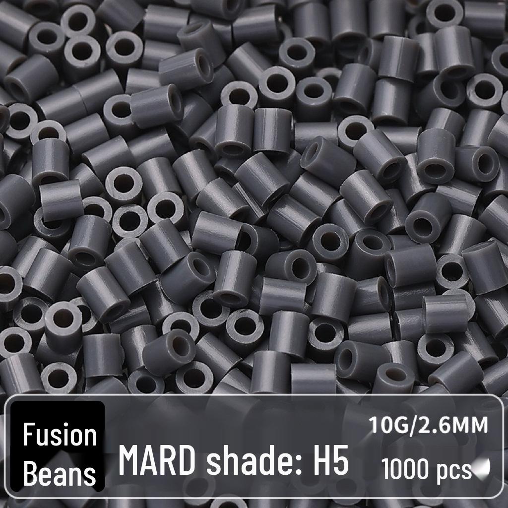 Confezione di Ricarica Perline Termofusibili da 264 Colori - 1000 Perline, 2,6 MM, Materiali per Puzzle 3D Fai da Te