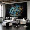 Olympique De Marseille Printed Tapestry – Wall Hanging for Bedrooms, Dorms, and Home Decor
