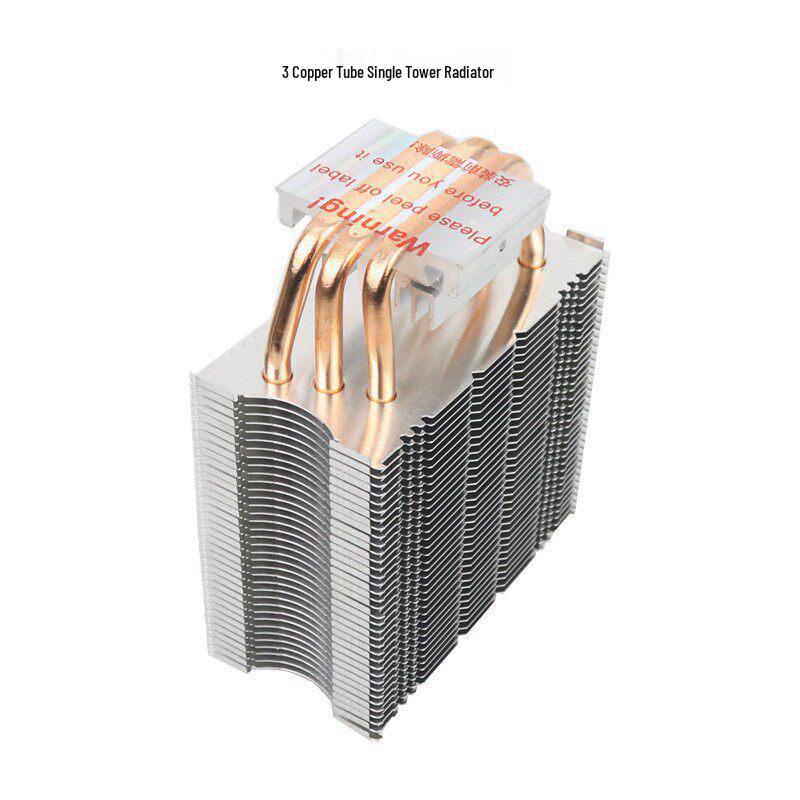 DIY CPU Cooler with 2-6 Pipe Semiconductor Refrigeration Heatsink Tower