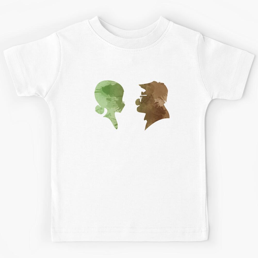 Couple Inspired Silhouette Kids T-Shirt 140