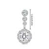 Women Clear Zircon Surgical Steel Belly Bars Body Piercing Jewelry Navel Rings Belly Button Rings