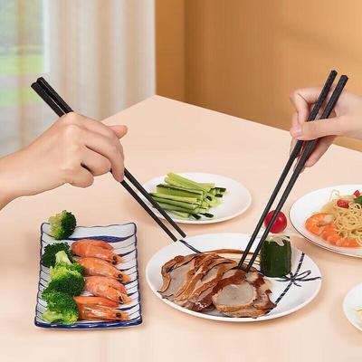 Han Qian Lacquer-Free Reusable Alloy Chopsticks - 10 Pairs