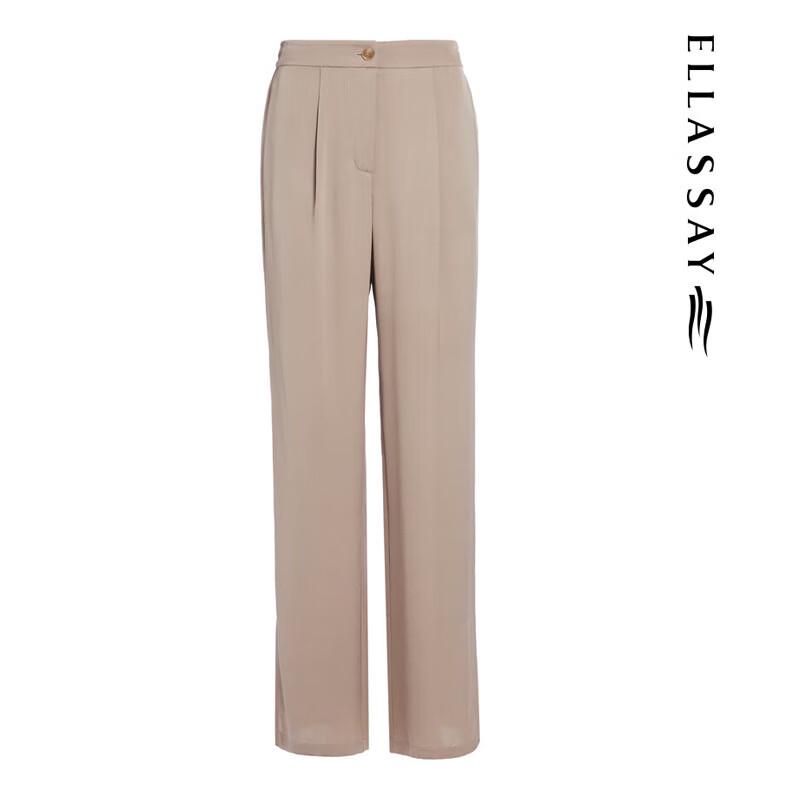 ELLASSAY Women's Silk-Feel Commuter Trousers