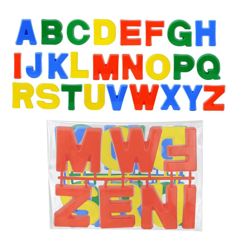 26Pcs English Alphabet Literacy Beach Toys, Beach Spelling Confession Artifact Sand Model