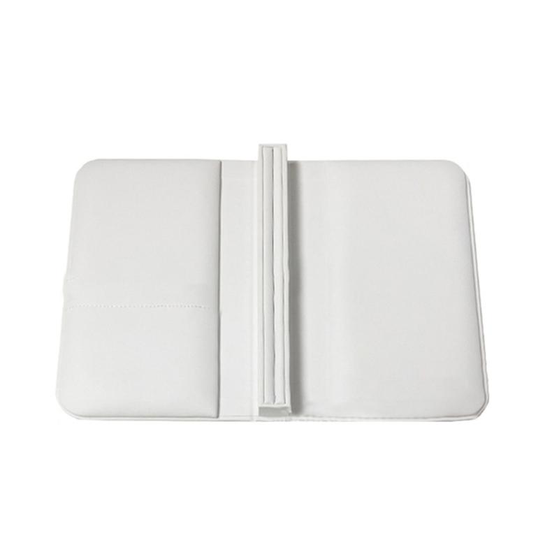 

Portable Earring Storage Book Versatile Jewelry Book Case Earring Holder with Secure Fastener for Watch Studs S белый