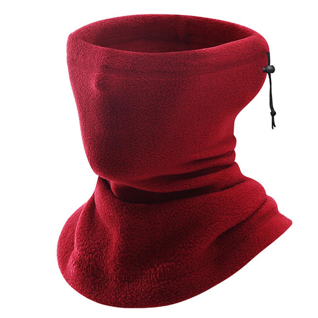 Winter Windproof Ski Mask Drawstring Neckerchief Warming Face Cover Light Breathable For Outdoor Ski Skate Climbing