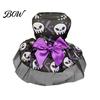 Puppy Dress Halloween Dog Tulle with Bow, Skull Print Pet Outfit, Girl Party Costume for Small Dogs Cats Comfortable Clothing