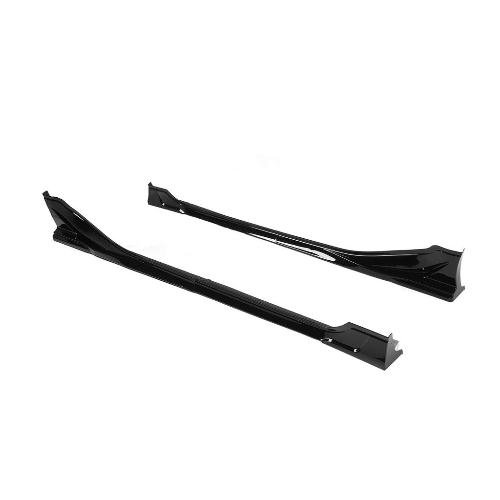 Side Skirt Spoiler 4PCS Aerodynamic ABS Scratch Resistant For BRZ ZD8 2021‑2024 Gloss Black