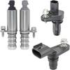 VVT Intake & Exhaust Camshaft Position Actuator With Camshaft Sensor Crankshaft Sensor Kit For Chevy GMC Equinox Malibu Cobalt HHR Terrain Buick