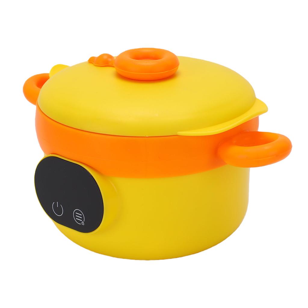 Electric Food Warmer Bowl 470ML Waterless Stainless Steel Cordless Rechargeable Insulated Lunch Box for Baby Food