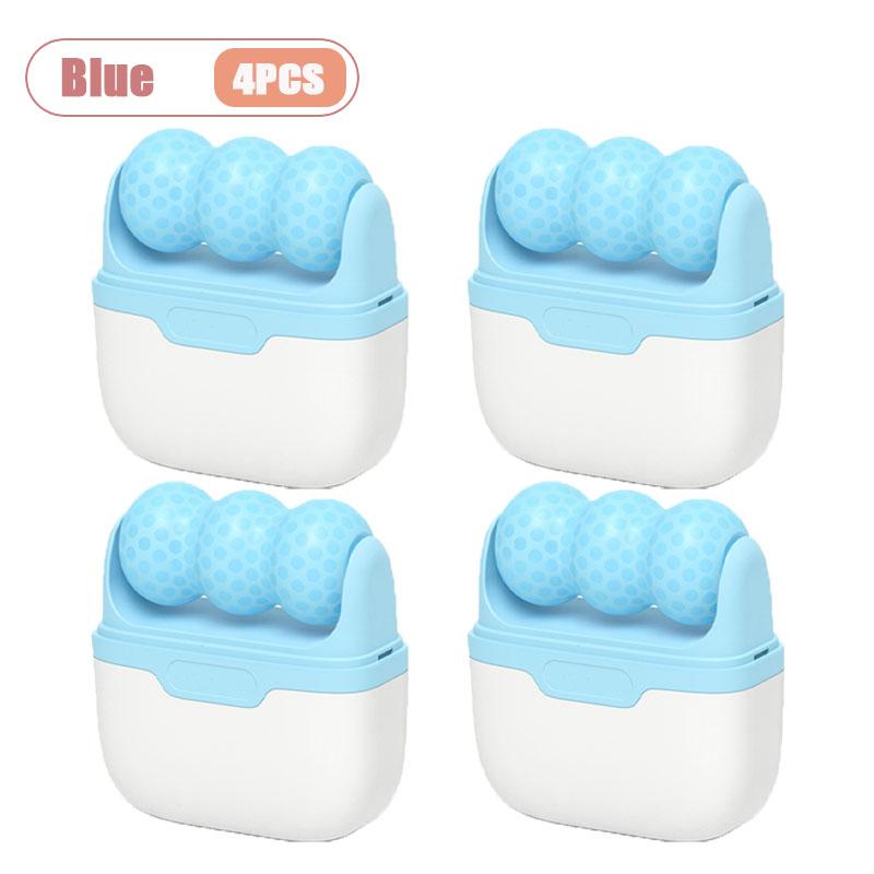 Dual Head Ice Roller for Face Cooling Therapy Facial Massage Tool Skin Tightening Puffiness Relief Home Skincare Device