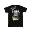 Marvel Womens/Ladies The Mighty Thor Poster Cotton Boyfriend T-Shirt