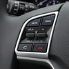 For Hyundai New Tucson 2015 2016 2017 2018 2019 2020 Steering Wheel Button Trim Decorative Cover Stickers Interior Accessories