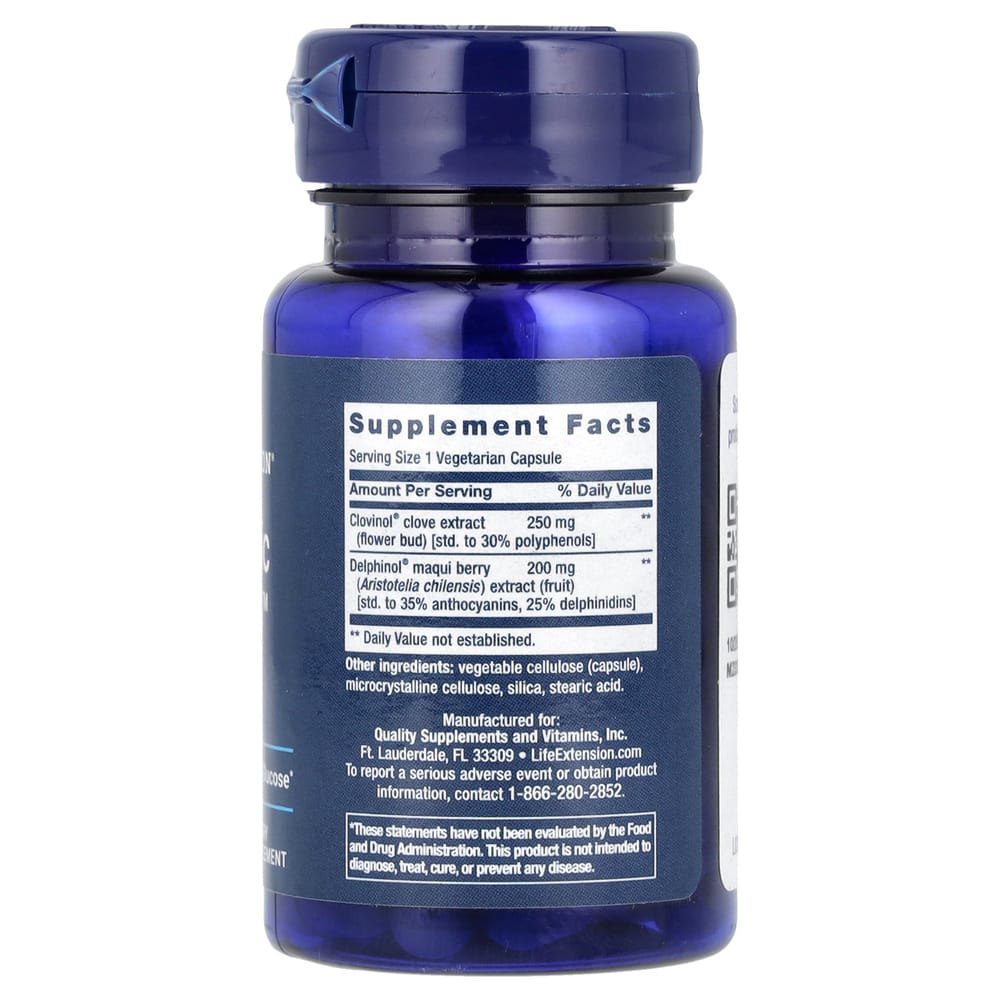 Life Extension Glycemic Guard Veggie Capsules, 30 Count