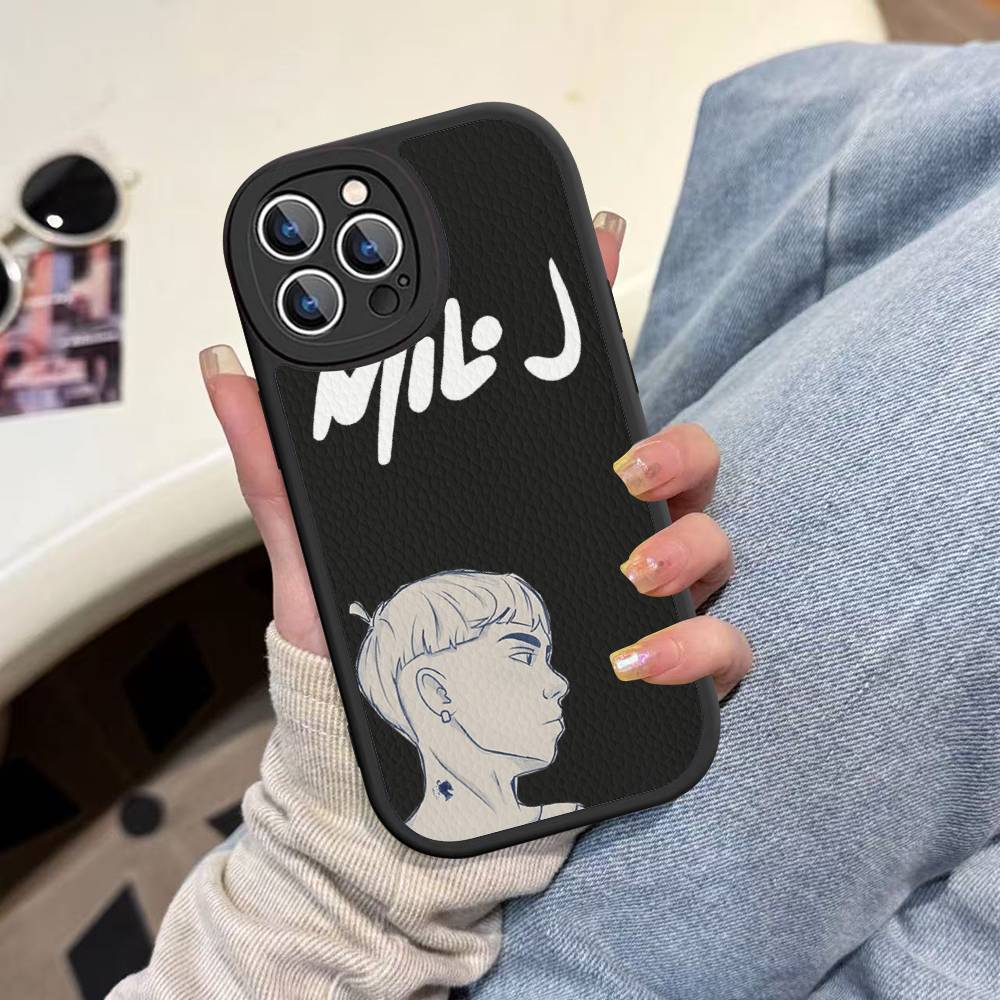 Singer M-Milo J Phone Cover For IPhone 16 15 14 13 12 11 Pro Max Plus Leather Soft Case