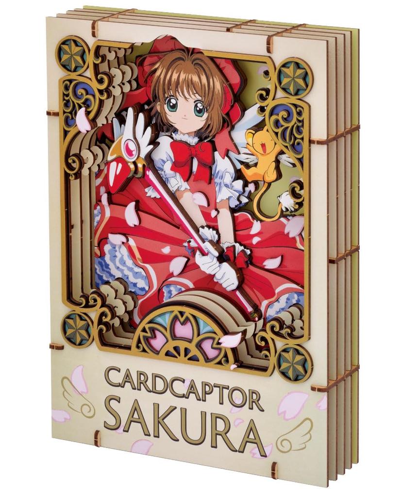 Paper Theater -Wood Style- Premium Cardcaptor Sakura PT-WP08 Cardcaptor Birth